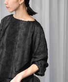 【アーバンリサーチ ドアーズ/URBAN RESEARCH DOORS】の立体刺繍ブラウス BLACK|ID: prp329100004567974 ipo3291000000033717196