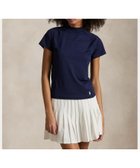 【ラルフローレン/RALPH LAUREN】の(RLX)ストレッチ ジャージー ショートスリーブ モックネック 410ネイビー|ID: prp329100004567989 ipo3291000000032312737