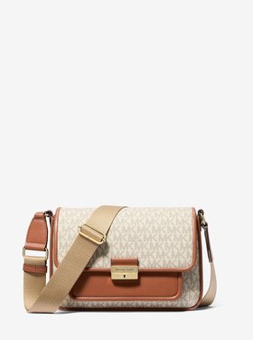 【マイケルコース/MICHAEL KORS】のBRADSHAW シグネチャーロゴ クロスボディ ミディアム マイケルコース 人気、トレンドファッション・服の通販 founy(ファニー) ファッション Fashion レディースファッション WOMEN コレクション Collection ショルダー Shoulder ドロップ Drop ラグジュアリー Luxury |ID:prp329100004567995