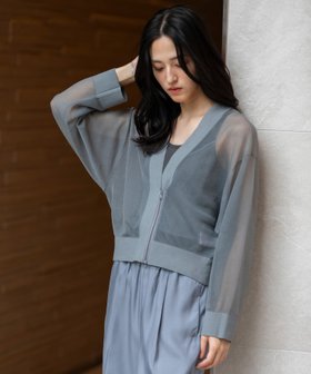 【ミューニック/Munich】のシアースムース編みニットジップカーディガン 人気、トレンドファッション・服の通販 founy(ファニー) ファッション Fashion レディースファッション WOMEN トップス・カットソー Tops/Tshirt ニット Knit Tops カーディガン Cardigans カーディガン Cardigan シアー Sheer ショート Short シンプル Simple センター Center トレンド Trend フロント Front ベーシック Basic S/S・春夏 Ss・Spring/Summer 夏 Summer エレガント 上品 Elegant 2025年 2025 2025春夏・S/S Ss,Spring/Summer,2025 |ID:prp329100004568007