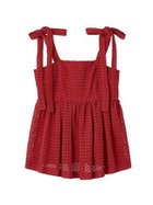 【フレイ アイディー/FRAY I.D】のショルダーリボンペプラムブラウス RED[046]|ID:prp329100004568012