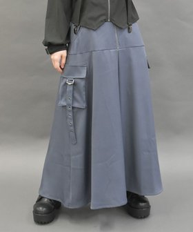 【アクシーズファム/axes femme】のベルトデザインアーミースカート 人気、トレンドファッション・服の通販 founy(ファニー) ファッション Fashion レディースファッション WOMEN スカート Skirt ベルト Belts おすすめ Recommend フェミニン Feminine フロント Front ロング Long |ID:prp329100004568027