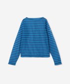 【ビショップ/Bshop】のシースルー ボートネック長袖カットソー WOMEN 人気、トレンドファッション・服の通販 founy(ファニー) ファッション Fashion レディースファッション Fashion for Women トップス・カットソー Cut & Sew Tops カットソー・ベーシックTシャツ Cut-and-Sewn Tops / Stretch Tees & Basics カットソー Cut and Sewn Top バスク Basque, Basque Style パターン Pattern, Design Print 長袖 Long Sleeve, Full Sleeve thumbnail BLUE系2|ID: prp329100004568048 ipo3291000000032640128