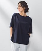 【ラ エフ/Laf…】のバックサテンカットソー≪洗濯機で洗える≫ ネイビー|ID: prp329100004568049 ipo3291000000032669974