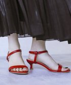 【シップス フォー ウィメン/SHIPS】のquaranciel ストラップ ヒール サンダル レッド|ID:prp329100004568051