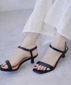 【シップス フォー ウィメン/SHIPS】のquaranciel ストラップ ヒール サンダル 人気、トレンドファッション・服の通販 founy(ファニー) ファッション Fashion レディースファッション Fashion for Women 2025年 2025 2025春夏・S/S Spring/Summer 2025 SS25 おすすめ Recommended / Our Picks クッション Cushion, Throw Pillow サンダル Sandals, Summer Shoes シンプル Simple, Minimal ストラップサンダル Strappy Sandals, Strap Sandals デニム Denim, Jeans Material トレンド Trend, Trending Now ヌーディ Nude, Nude Tone ラップ Wrap, Wrap Design リゾート Resort, Vacation Style thumbnail ブラック|ID: prp329100004568051 ipo3291000000033222689