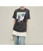 【ジーナシス/JEANASiS】のGAGA Photo Tee 人気、トレンドファッション・服の通販 founy(ファニー) ファッション Fashion レディースファッション Fashion for Women グラフィック Graphic, Graphic Design プリント Print, Printed Pattern ワーク Workwear, Utility Style 夏 Summer thumbnail チャコールグレー|ID: prp329100004568091 ipo3291000000032970876