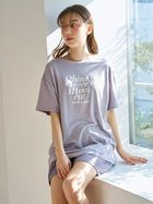 【ジェラート ピケ/gelato pique】の【接触冷感】ロゴTシャツ リブショートパンツセット GRY[006]|ID: prp329100004568092 ipo3291000000032641363