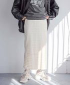 【ローリーズファーム/LOWRYS FARM】のミニシャーリングタイトスカート アイボリー08|ID: prp329100004568127 ipo3291000000032314829