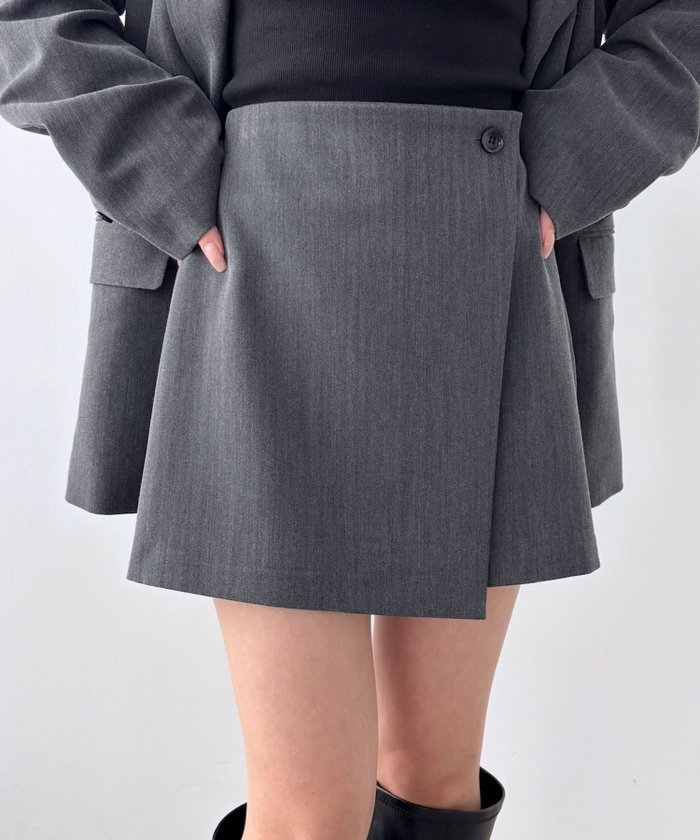 【ヘザー/Heather】のラップデザインミニスカート インテリア・キッズ・メンズ・レディースファッション・服の通販 founy(ファニー) https://founy.com/ ファッション Fashion レディースファッション WOMEN スカート Skirt ミニスカート Mini Skirts シンプル Simple スウェット Sweat セットアップ Set Up ミニスカート Mini Skirt ラップ Wrap 人気 Popularity 台形 Trapezoid |ID: prp329100004568130 ipo3291000000032314851