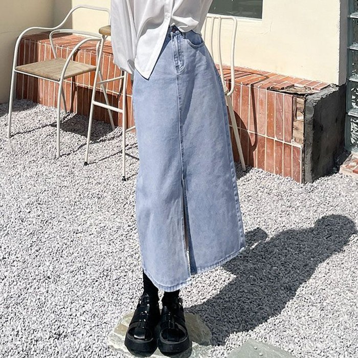 【ミニミニストア/miniministore】のデニムスカート スリット タイトスカート インテリア・キッズ・メンズ・レディースファッション・服の通販 founy(ファニー) https://founy.com/ ファッション Fashion レディースファッション WOMEN スカート Skirt デニムスカート Denim Skirts インディゴ Indigo スウェット Sweat ストレート Straight スリット Slit センター Center タイトスカート Tight Skirt デニム Denim パーカー Hoodie ペンシル Pencil 夏 Summer S/S・春夏 Ss・Spring/Summer A/W・秋冬 Aw・Autumn/Winter・Fw・Fall-Winter |ID: prp329100004568134 ipo3291000000032314883