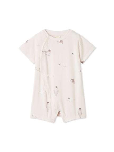 【ジェラート ピケ/gelato pique / KIDS】の【BABY】【接触冷感】あざらし柄ロンパース インテリア・キッズ・メンズ・レディースファッション・服の通販 founy(ファニー) https://founy.com/ ファッション Fashion キッズファッション Fashion for Kids ロンパース Romper, Jumpsuit |ID: prp329100004568146 ipo3291000000032971677