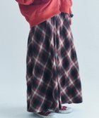 【ジョンブルプライベートラボ/Johnbull Private labo】のサンフェードウォッシュネルチェックスカート 人気、トレンドファッション・服の通販 founy(ファニー) ファッション Fashion レディースファッション WOMEN スカート Skirt チェック Check ドレープ Drape バイアス Bias フレア Flare ボトム Bottom ヴィンテージ Vintage エレガント 上品 Elegant A/W・秋冬 Aw・Autumn/Winter・Fw・Fall-Winter thumbnail レッド|ID: prp329100004568154 ipo3291000000032315140