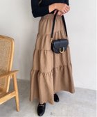 【ジュノア/JUNOAH】のFILLOU ふくれジャガードスカート モカ|ID: prp329100004568172 ipo3291000000032315435