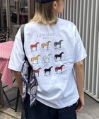 【チャオパニックティピー/CIAOPANIC TYPY】の【GEVACO】グラフィック馬図鑑半袖TEE 人気、トレンドファッション・服の通販 founy(ファニー) ファッション Fashion レディースファッション WOMEN トップス・カットソー Tops/Tshirt グラフィック Graphic デニム Denim フロント Front プリント Print 半袖 Short Sleeve レース Race ワーク Work おすすめ Recommend thumbnail ホワイト|ID: prp329100004568192 ipo3291000000032315664