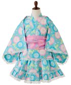 【その他のブランド/Other】のドレス浴衣 3点セット 簡単着付け子供服 キッズ 夏祭り 盆踊り 朝顔|ID: prp329100004568206 ipo3291000000032700152