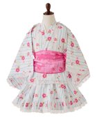 【その他のブランド/Other】のドレス浴衣 3点セット 簡単着付け子供服 キッズ 夏祭り 盆踊り 川桜|ID: prp329100004568206 ipo3291000000032700154