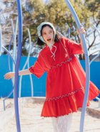 【エヘカソポ/ehka sopo】のメローカットワンピース 人気、トレンドファッション・服の通販 founy(ファニー) ファッション Fashion レディースファッション WOMEN ワンピース Dress おすすめ Recommend ショート Short スニーカー Sneakers thumbnail レッド|ID: prp329100004568269 ipo3291000000032316583