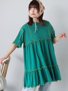 【エヘカソポ/ehka sopo】のメローカットワンピース 人気、トレンドファッション・服の通販 founy(ファニー) ファッション Fashion レディースファッション WOMEN ワンピース Dress おすすめ Recommend ショート Short スニーカー Sneakers thumbnail グリーン|ID: prp329100004568269 ipo3291000000032316588