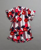 【その他のブランド/Other】の【すっぽり着られる】フリル甚平 レッド|ID: prp329100004568274 ipo3291000000032753759