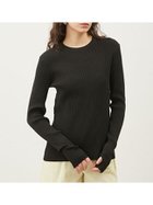 【ミラオーウェン/Mila Owen】の指サックラッシュガードリブニットプルオーバー 人気、トレンドファッション・服の通販 founy(ファニー) ファッション Fashion レディースファッション Ladies' Fashion Online トップス・カットソー Tops/Tshirt ニット Knit Tops プルオーバー Pullover おすすめ Recommend ショート Short シンプル Simple スタイリッシュ Stylish タンク Tank トレンド Trend リブニット Rib Knit 長袖 Long Sleeve thumbnail BLK[009]|ID: prp329100004568276 ipo3291000000032657123