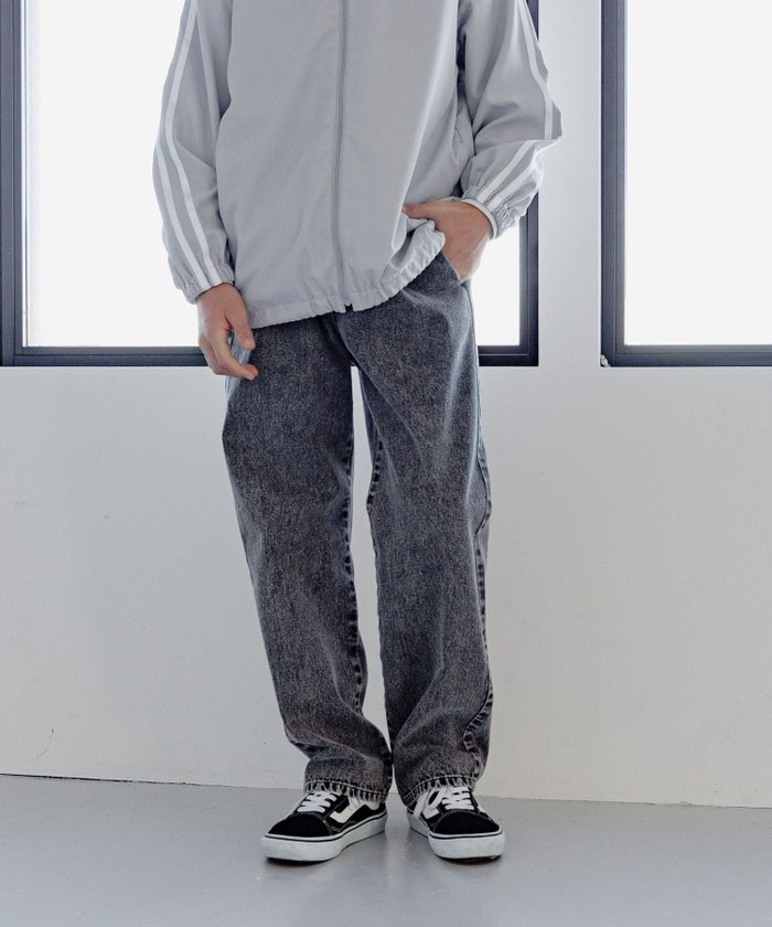 【グローバルワーク/GLOBAL WORK / KIDS】のサマラクシェフデニムパンツ/キッズ/234582 インテリア・キッズ・メンズ・レディースファッション・服の通販 founy(ファニー) https://founy.com/ ファッション Fashion キッズファッション Fashion for Kids ボトムス Bottoms ケミカル Chemical, Chemical Wash ストレート Straight, Straight Cut ダメージ Distressed, Destroyed ボトム Bottoms, Lower Wear ポケット Pocket, Pocket Detail |ID: prp329100004568282 ipo3291000000033508834