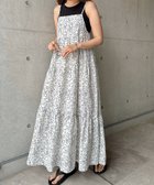 【アンドミー/andme】のフラワープリント ティアード キャミ ワンピース ANME アンメ 人気、トレンドファッション・服の通販 founy(ファニー) ファッション Fashion レディースファッション Fashion for Women ワンピース Dresses キャミソールワンピース Camisole Dresses キャミ Camisole, Cami Top ティアード Tiered, Tiered Style フラワー Flower, Floral フレア Flare, Flared プリント Print, Printed Pattern ポケット Pocket, Pocket Detail リラックス Relax, Relaxed Fit thumbnail オフホワイト|ID: prp329100004568302 ipo3291000000033596122