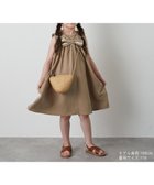 【リジェール/riziere / KIDS】の【リンクコーデ】配色ラインリボンノースリーブワンピース BEIGE|ID: prp329100004568326 ipo3291000000032581557