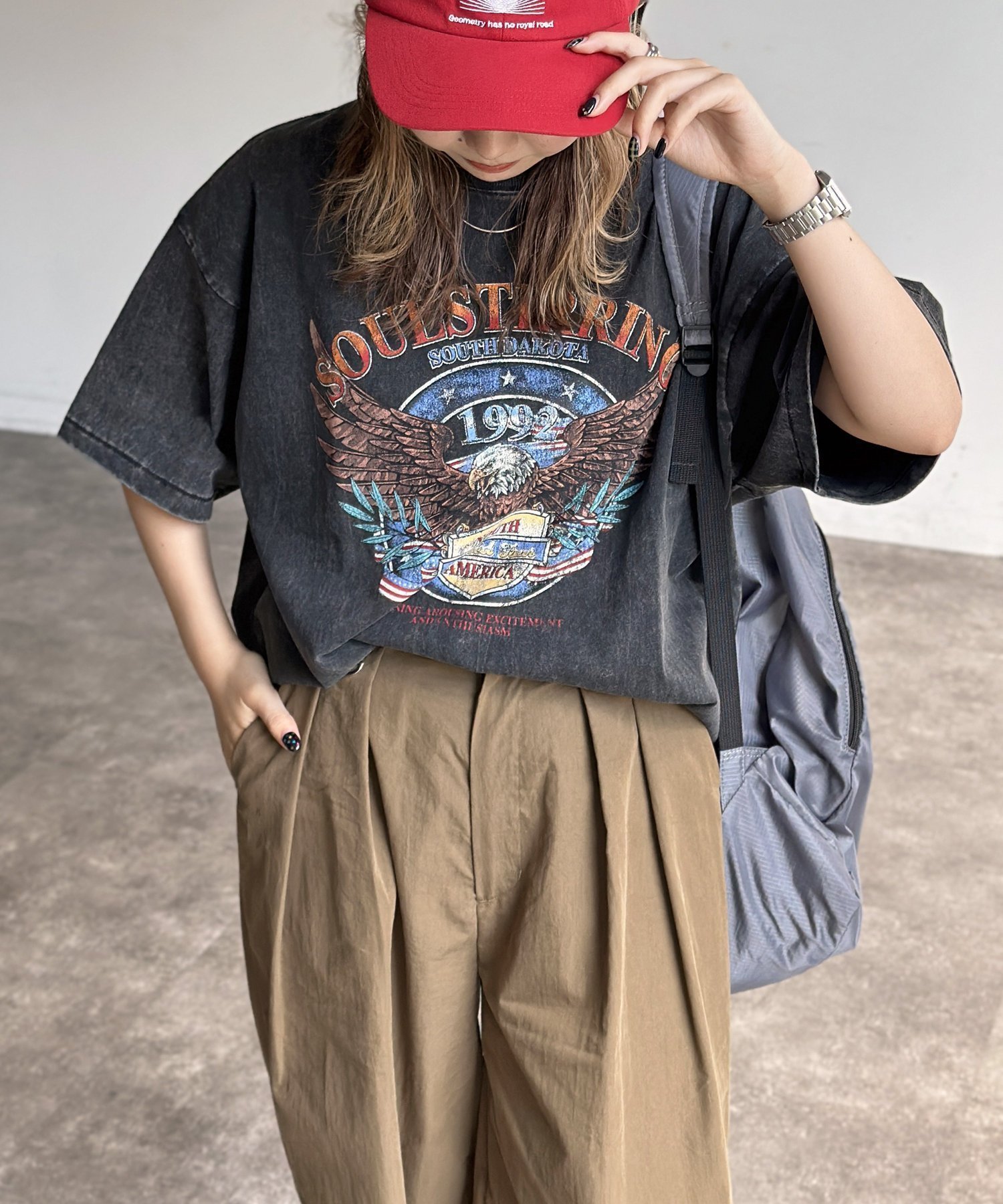 【シーピーシーエム/CPCM】のパウダー加工ヴィンテージライクT 人気、トレンドファッション・服の通販 founy(ファニー) 　ファッション　Fashion　レディースファッション　WOMEN　おすすめ　Recommend　デニム　Denim　パウダー　Powder　リアル　Real　ワイド　Wide　ヴィンテージ　Vintage　 other-1|ID: prp329100004568374 ipo3291000000032317714