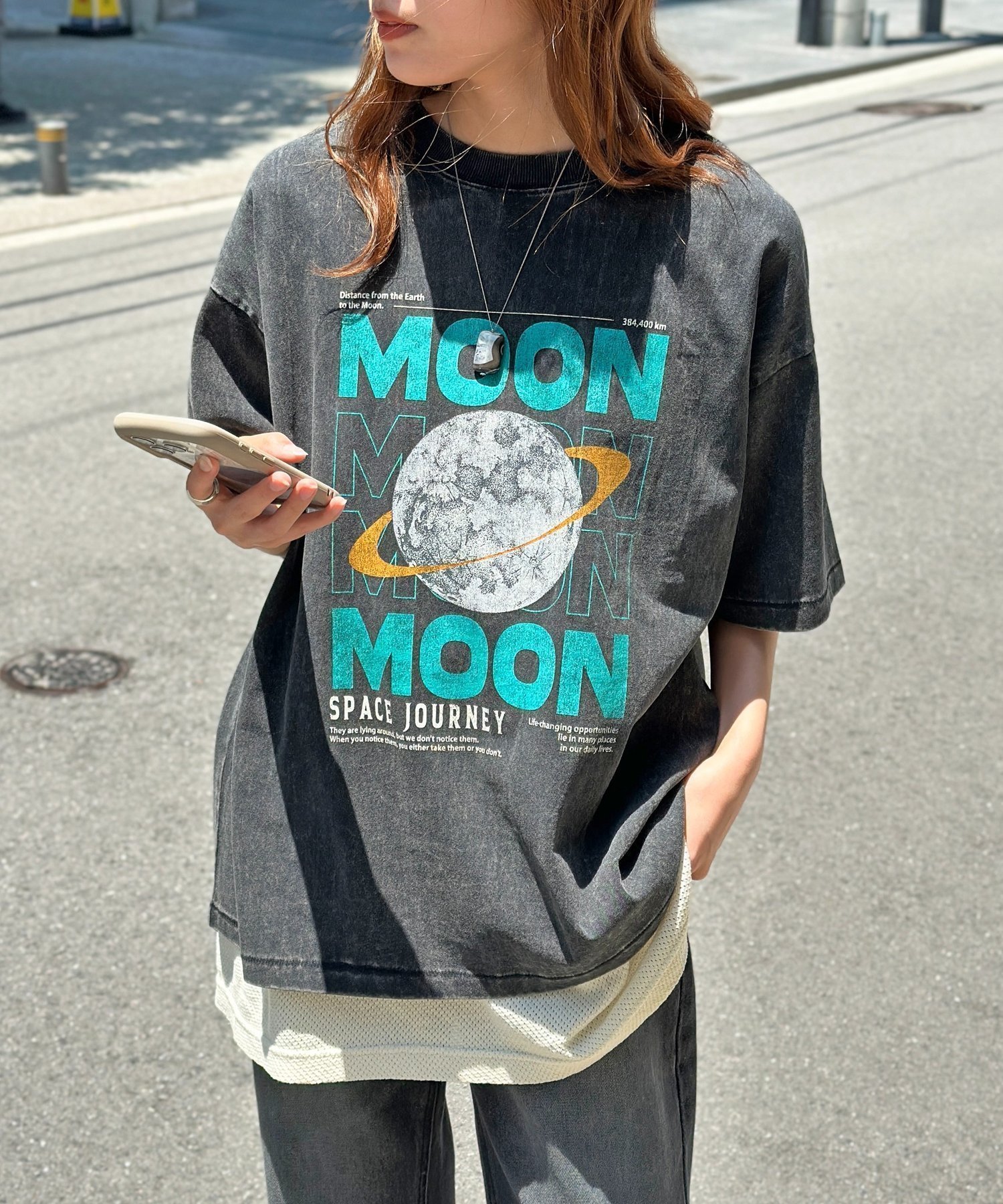 【シーピーシーエム/CPCM】のパウダー加工ヴィンテージライクT インテリア・キッズ・メンズ・レディースファッション・服の通販 founy(ファニー) 　ファッション　Fashion　レディースファッション　Fashion for Women　おすすめ　Recommended / Our Picks　デニム　Denim, Jeans Material　パウダー　Powder, Soft Tone　リアル　Real, Realistic　ワイド　Wide, Wide Fit　ヴィンテージ　Vintage Style　グレーその他1|ID: prp329100004568374 ipo3291000000033221963