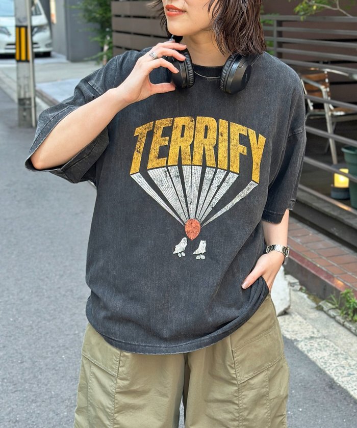 【シーピーシーエム/CPCM】のパウダー加工ヴィンテージライクT インテリア・キッズ・メンズ・レディースファッション・服の通販 founy(ファニー) https://founy.com/ ファッション Fashion レディースファッション Fashion for Women おすすめ Recommended / Our Picks デニム Denim, Jeans Material パウダー Powder, Soft Tone リアル Real, Realistic ワイド Wide, Wide Fit ヴィンテージ Vintage Style |ID: prp329100004568374 ipo3291000000033333354