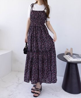 【クリア/clear】の肩リボン花柄キャミワンピース 人気、トレンドファッション・服の通販 founy(ファニー) ファッション Fashion レディースファッション WOMEN ワンピース Dress キャミワンピース No Sleeve Dresses カーディガン Cardigan キャミワンピース Cami Dress サンダル Sandals トレンド Trend フラワー Flower リボン Ribbon 夏 Summer |ID:prp329100004568381