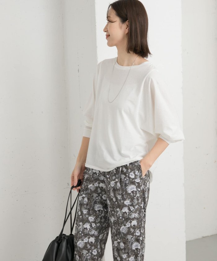 【アーバンリサーチ ドアーズ/URBAN RESEARCH DOORS】のドルマンルーズロングTシャツ インテリア・キッズ・メンズ・レディースファッション・服の通販 founy(ファニー) https://founy.com/ ファッション Fashion レディースファッション WOMEN トップス・カットソー Tops/Tshirt シャツ/ブラウス Shirts/Blouses ロング / Tシャツ T-Shirts 2025年 2025 2025春夏・S/S Ss,Spring/Summer,2025 インナー Inner シアー Sheer デニム Denim ワイド Wide 夏 Summer 日本製 Made In Japan S/S・春夏 Ss・Spring/Summer |ID: prp329100004568389 ipo3291000000032317857