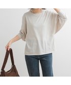 【アーバンリサーチ ドアーズ/URBAN RESEARCH DOORS】のドルマンルーズロングTシャツ GREIGE|ID: prp329100004568389 ipo3291000000032317869