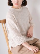 【サマンサモスモス/Samansa Mos2】のコクーンスリーブレーストップス 人気、トレンドファッション・服の通販 founy(ファニー) ファッション Fashion レディースファッション WOMEN トップス・カットソー Tops/Tshirt おすすめ Recommend スリット Slit フラワー Flower レース Race thumbnail キナリ|ID: prp329100004568411 ipo3291000000032318208