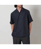 【ユナイテッドアローズ/UNITED ARROWS / MEN】のツイル オープンカラー ショートスリーブシャツ NAVY|ID: prp329100004568414 ipo3291000000032973272