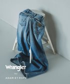 【アダムエロペ /ADAM ET ROPE' / MEN】の《別注》【Wrangler/ラングラー】WIDE FLARE JEAN / UNISEX ブルー系(45)|ID: prp329100004568438 ipo3291000000032626594