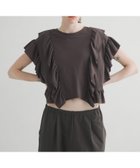 【ラート/LAATO】のfrill frill tee 人気、トレンドファッション・服の通販 founy(ファニー) ファッション Fashion レディースファッション Fashion for Women コンパクト Compact, Small Size 今季 This Season, Current Season スリーブ Sleeve, Long Sleeve / Short Sleeve トレンド Trend, Trending Now なめらか Smooth, Silky Texture バランス Balance, Style Balance フリル Frill, Ruffle フレンチ French, French Style S/S・春夏 SS, Spring/Summer, Warm Season 夏 Summer エレガント 上品 Elegant 2025年 2025 2025春夏・S/S Spring/Summer 2025 SS25 thumbnail シャドウ|ID: prp329100004568440 ipo3291000000033583688