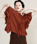 【ラート/LAATO】のfrill frill tee 人気、トレンドファッション・服の通販 founy(ファニー) ファッション Fashion レディースファッション Fashion for Women コンパクト Compact, Small Size 今季 This Season, Current Season スリーブ Sleeve, Long Sleeve / Short Sleeve トレンド Trend, Trending Now なめらか Smooth, Silky Texture バランス Balance, Style Balance フリル Frill, Ruffle フレンチ French, French Style S/S・春夏 SS, Spring/Summer, Warm Season 夏 Summer エレガント 上品 Elegant 2025年 2025 2025春夏・S/S Spring/Summer 2025 SS25 thumbnail マロン|ID: prp329100004568440 ipo3291000000033583690