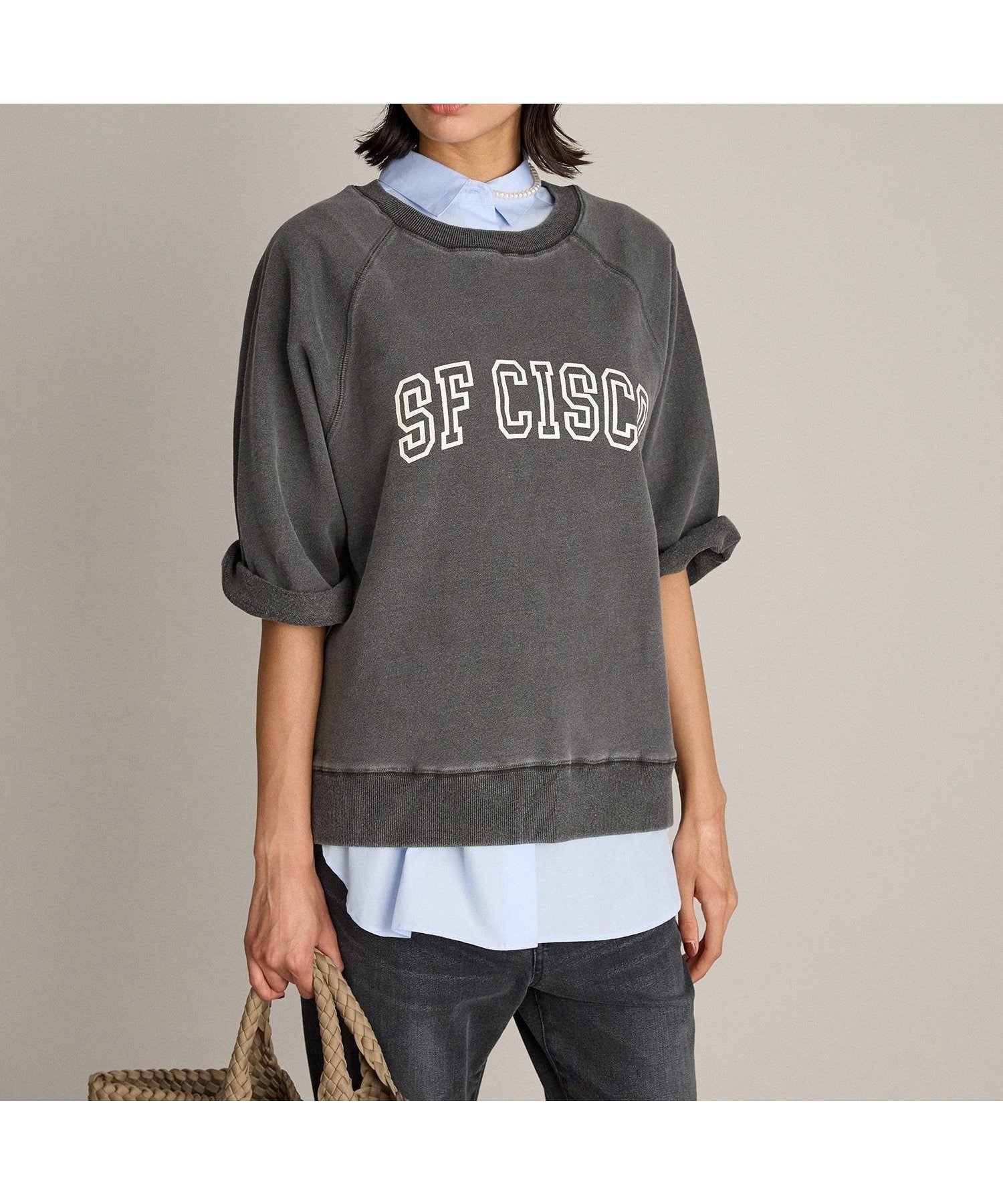 【ブリル/BRILL】の【JJ Mercer】BRILL別注カットオフスウェット 人気、トレンドファッション・服の通販 founy(ファニー) 　ファッション　Fashion　レディースファッション　WOMEN　トップス・カットソー　Tops/Tshirt　パーカ　Sweats　スウェット　Sweat　カットオフ　Cut Off　グラフィック　Graphic　コレクション　Collection　スウェット　Sweat　ビンテージ　Vintage　プリント　Print　別注　Special Order　 other-1|ID: prp329100004568454 ipo3291000000032318799