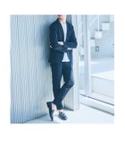 【アバハウス/ABAHOUSE / MEN】の【上下2点セット/セットアップ対応】接触冷感 セットアップ/スーツ / ジャケッ ブラック|ID: prp329100004568462 ipo3291000000032646604
