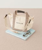 【ベイフロー/BAYFLOW / MEN】のファスナー付きで安心 ショルダーZIPロゴトート Sサイズ ベージュ55|ID: prp329100004568502 ipo3291000000033096515
