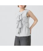 【ビームス ウイメン/BEAMS】のフロント リボン ノースリーブ トップス 人気、トレンドファッション・服の通販 founy(ファニー) ファッション Fashion レディースファッション WOMEN トップス・カットソー Tops/Tshirt キャミソール / ノースリーブ No Sleeves インナー Inner カーディガン Cardigan ジャケット Jacket ノースリーブ No Sleeve フェミニン Feminine フロント Front リボン Ribbon エレガント 上品 Elegant thumbnail GREY|ID: prp329100004568504 ipo3291000000032319454