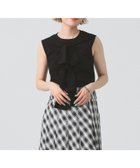 【ビームス ウイメン/BEAMS】のフロント リボン ノースリーブ トップス 人気、トレンドファッション・服の通販 founy(ファニー) ファッション Fashion レディースファッション WOMEN トップス・カットソー Tops/Tshirt キャミソール / ノースリーブ No Sleeves インナー Inner カーディガン Cardigan ジャケット Jacket ノースリーブ No Sleeve フェミニン Feminine フロント Front リボン Ribbon エレガント 上品 Elegant thumbnail BLACK|ID: prp329100004568504 ipo3291000000032319456