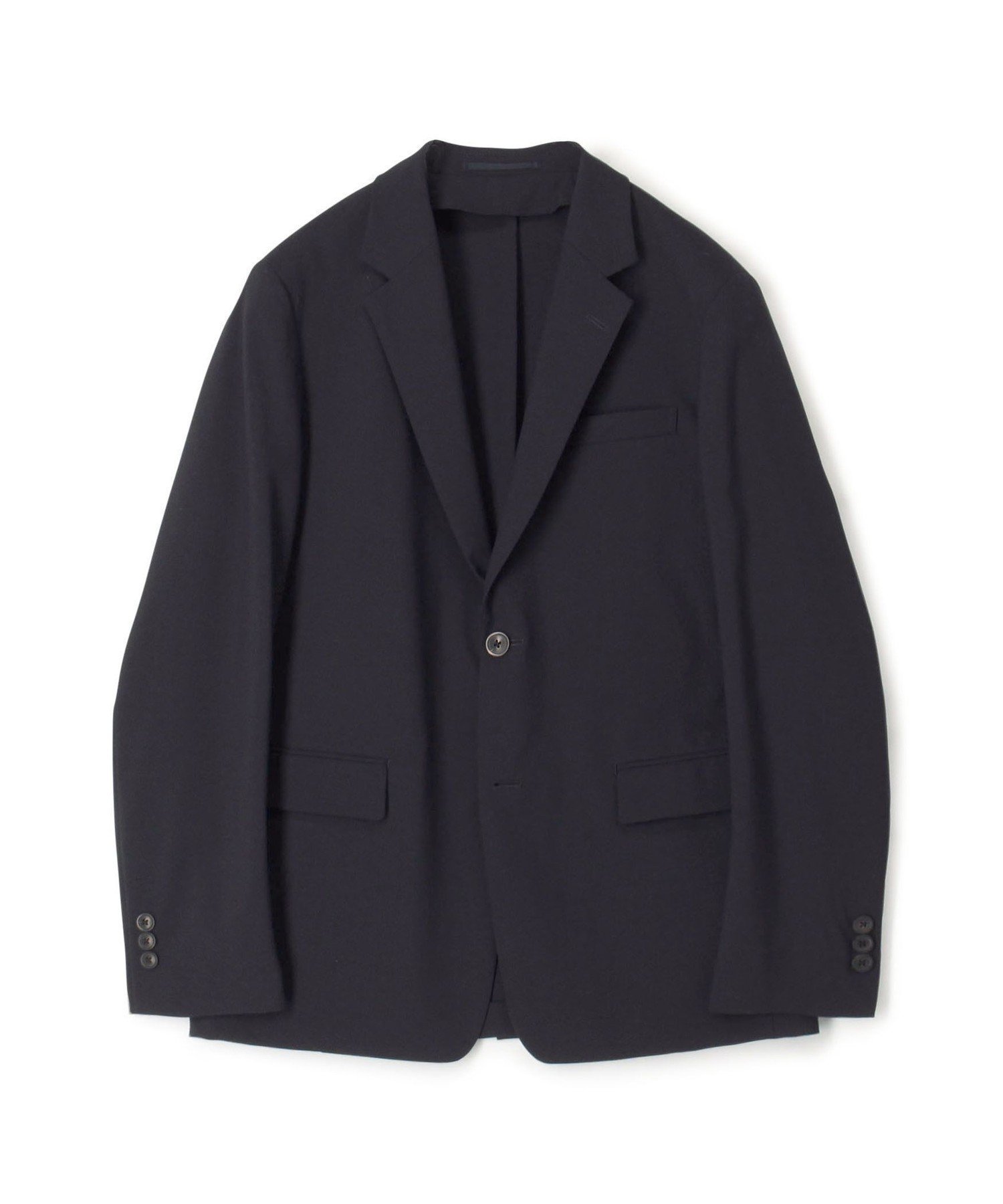 【トゥモローランド/TOMORROWLAND / MEN】のウールポリエステル シングルブレステッド2Bジャケット インテリア・キッズ・メンズ・レディースファッション・服の通販 founy(ファニー) 　ファッション　Fashion　メンズファッション　Fashion for Men　おすすめ　Recommended / Our Picks　ジャケット　Jacket, Outerwear　ストレッチ　Stretch, Stretchy Fabric　セットアップ　Set-Up, Coordinated Outfit　ボックス　Boxy, Box Shape　69 ネイビー|ID: prp329100004568529 ipo3291000000032755427