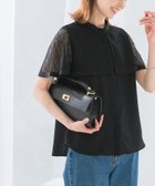 【アーバンリサーチ ロッソ/URBAN RESEARCH ROSSO】のウォッシャブルレースケープブラウス 人気、トレンドファッション・服の通販 founy(ファニー) ファッション Fashion レディースファッション WOMEN トップス・カットソー Tops/Tshirt シャツ/ブラウス Shirts/Blouses 2025年 2025 2025春夏・S/S Ss,Spring/Summer,2025 ウォッシャブル Washable シアー Sheer スラックス Slacks デニム Denim フロント Front レース Race エレガント 上品 Elegant ビジネス 仕事 通勤 Business 夏 Summer S/S・春夏 Ss・Spring/Summer thumbnail BLACK|ID: prp329100004568538 ipo3291000000032319852