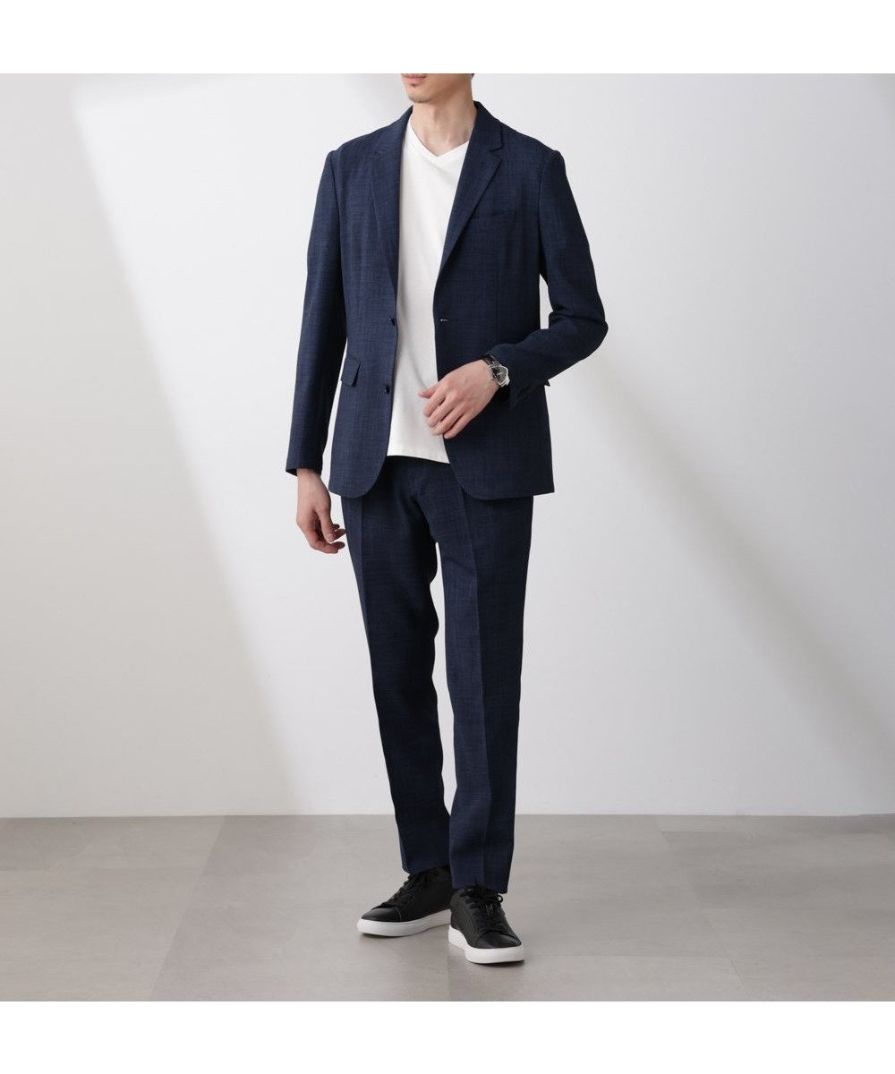 【ナノ ユニバース/nano universe / MEN】の「Damerino」Reflaxキャンバスセットアップ / 吸水速乾・防シワ インテリア・キッズ・メンズ・レディースファッション・服の通販 founy(ファニー) 　ファッション　Fashion　メンズファッション　MEN　セットアップ　Setup/Men　イタリア　Italy　キャンバス　Canvas　クラシカル　Classical　クラシック　Classic　吸水　Water Absorption　シンプル　Simple　スタンダード　Standard　ストレッチ　Stretch　スーツ　Suit　セットアップ　Set Up　フィット　Fit　おすすめ　Recommend　エレガント 上品　Elegant　2025年　2025　2025春夏・S/S　Ss,Spring/Summer,2025　D.ブルー2|ID: prp329100004568563 ipo3291000000032384510