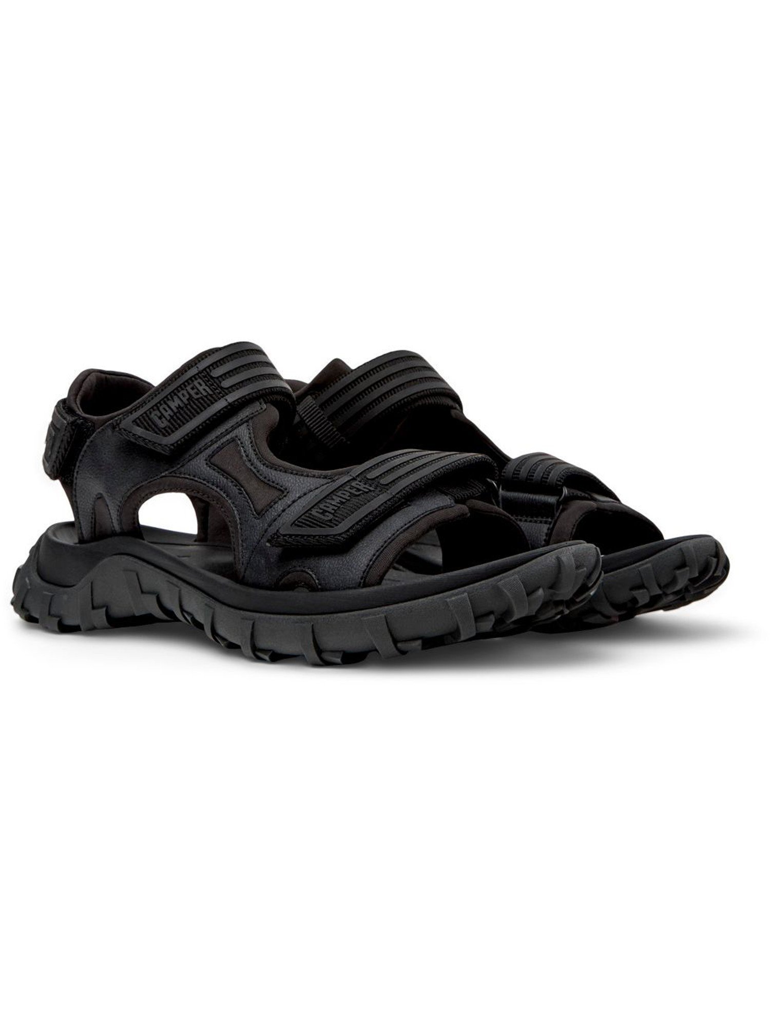 【カンペール/CAMPER / MEN】のカンペール DRIFT TRAIL SANDAL / サンダル インテリア・キッズ・メンズ・レディースファッション・服の通販 founy(ファニー) 　ファッション　Fashion　メンズファッション　Fashion for Men　アウトドア　Outdoor Clothing　インソール　Shoe Insole　クッション　Cushion, Throw Pillow　サンダル　Sandals, Summer Shoes　スタッズ　Studs, Metal Accents　パフォーマンス　Performance, Active Function　ラバー　Rubber, Rubber Sole　夏　Summer　2025年　2025　2025春夏・S/S　Spring/Summer 2025 SS25　ブラック|ID: prp329100004568564 ipo3291000000033282661