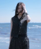 【アーバンリサーチ/URBAN RESEARCH】のnew basic オーガンジードットピンタックベスト BLACK|ID: prp329100004568615 ipo3291000000032711548