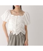 【ヘザー/Heather】の2WAYドロストブラウス(半袖) 人気、トレンドファッション・服の通販 founy(ファニー) ファッション Fashion レディースファッション WOMEN トップス・カットソー Tops/Tshirt シャツ/ブラウス Shirts/Blouses オフショルダー Off Shoulder スクエア Square デニム Denim フロント Front 半袖 Short Sleeve thumbnail オフホワイト|ID: prp329100004568642 ipo3291000000032321097